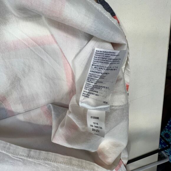 Tommy Hilfiger Dress Plaid Cotton Linen Sleeveless Women’s XS - Picture 14 of 14